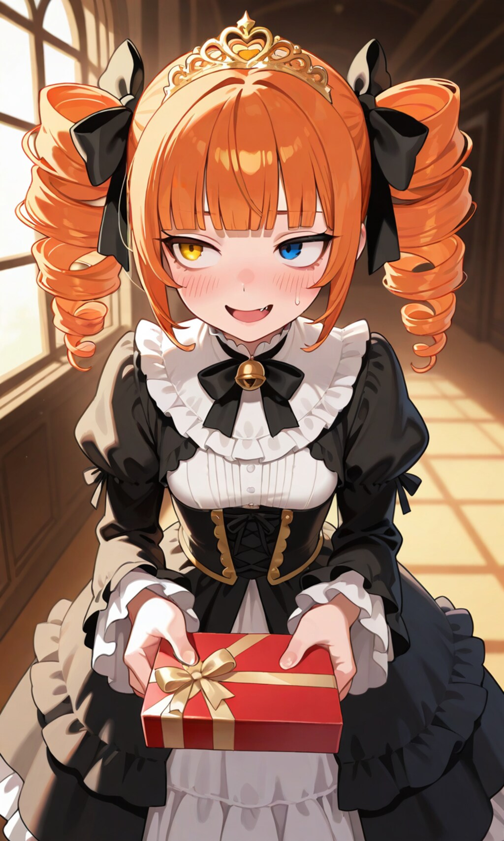 アタシからのバレンタインチョコよ…