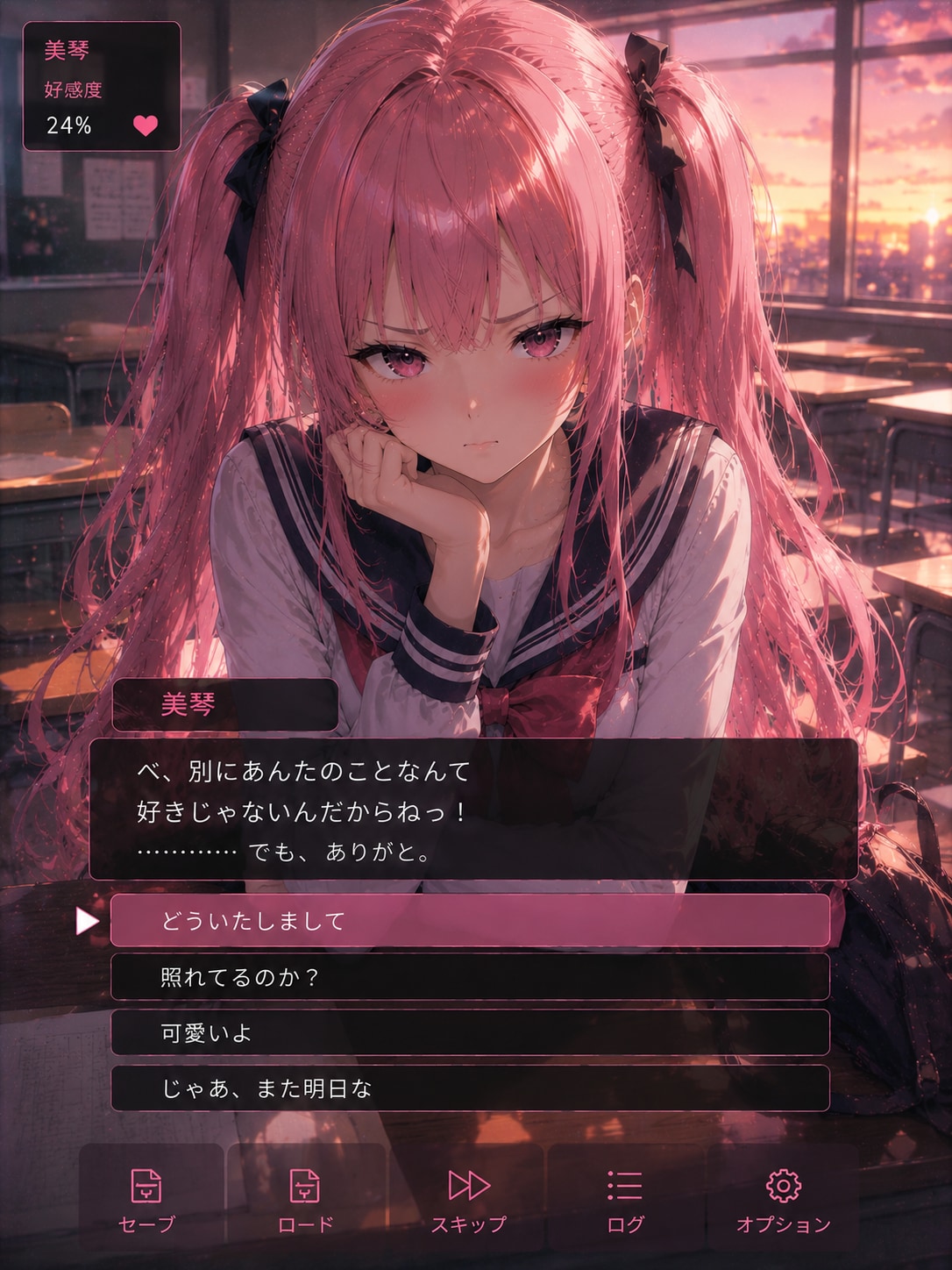恋愛シュミレーションゲーム