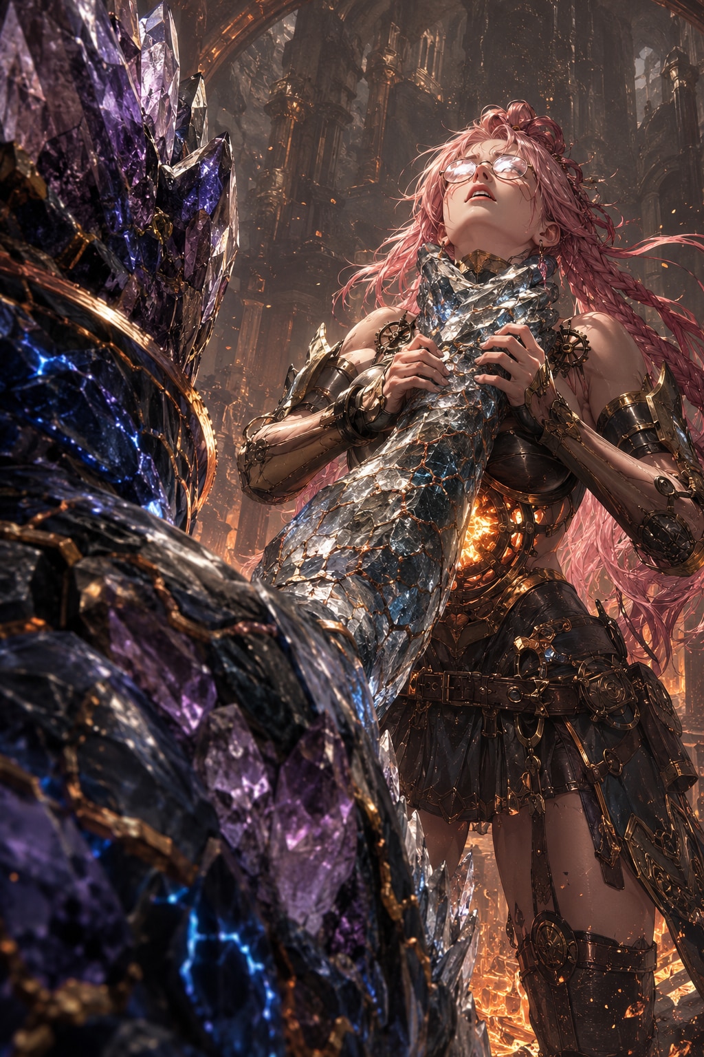 【習作：首をつかまれる―鍛冶の女神アリストリア】