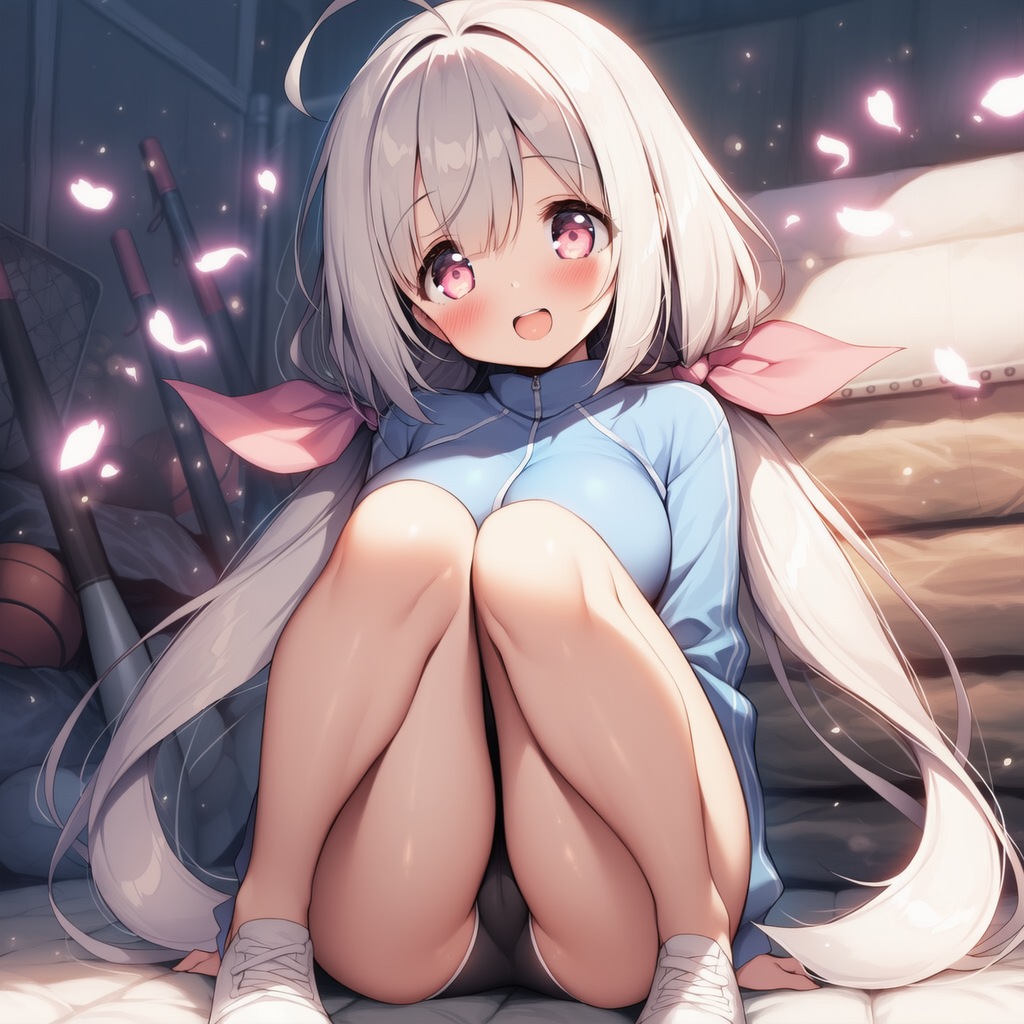 体育館の倉庫で…