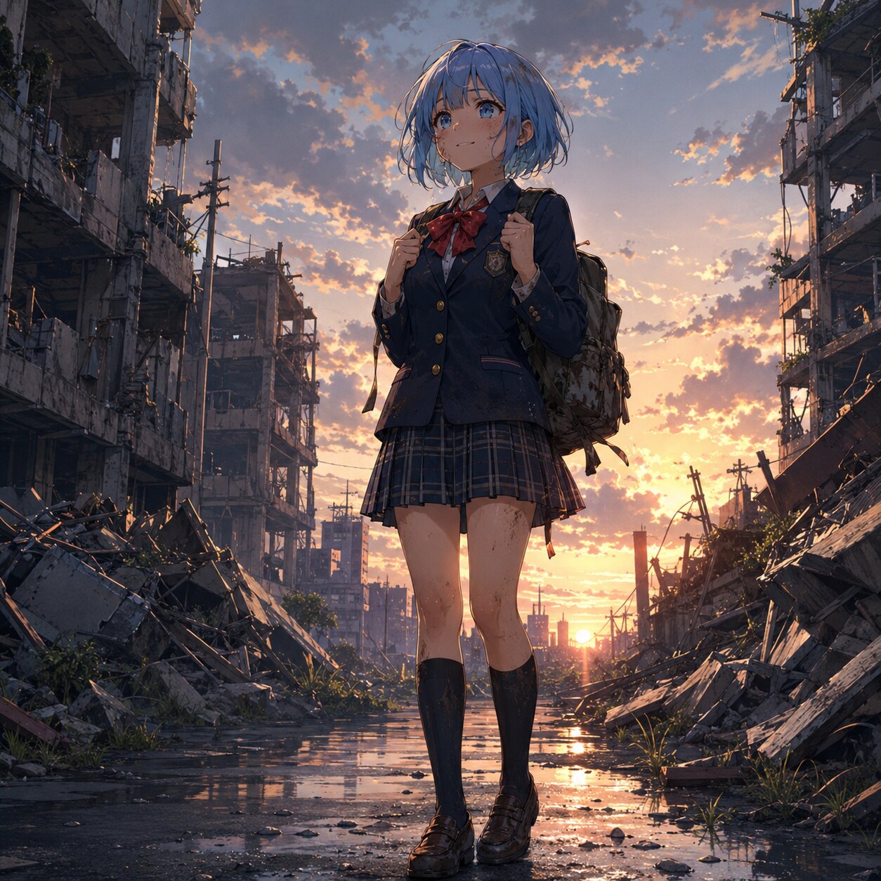 瓦礫の向こうへ