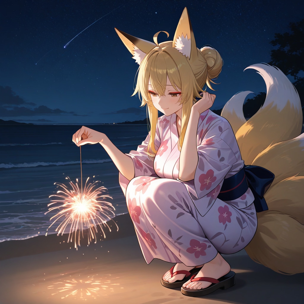 8/7　おもちゃ花火の日