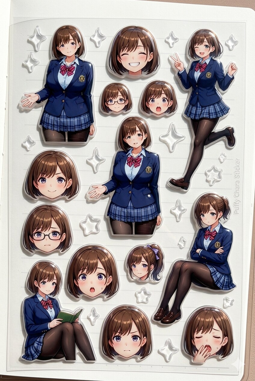 えるなちゃんシール😊