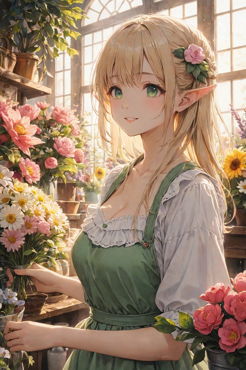 EMERALDの花屋 | の人気AIイラスト・グラビア