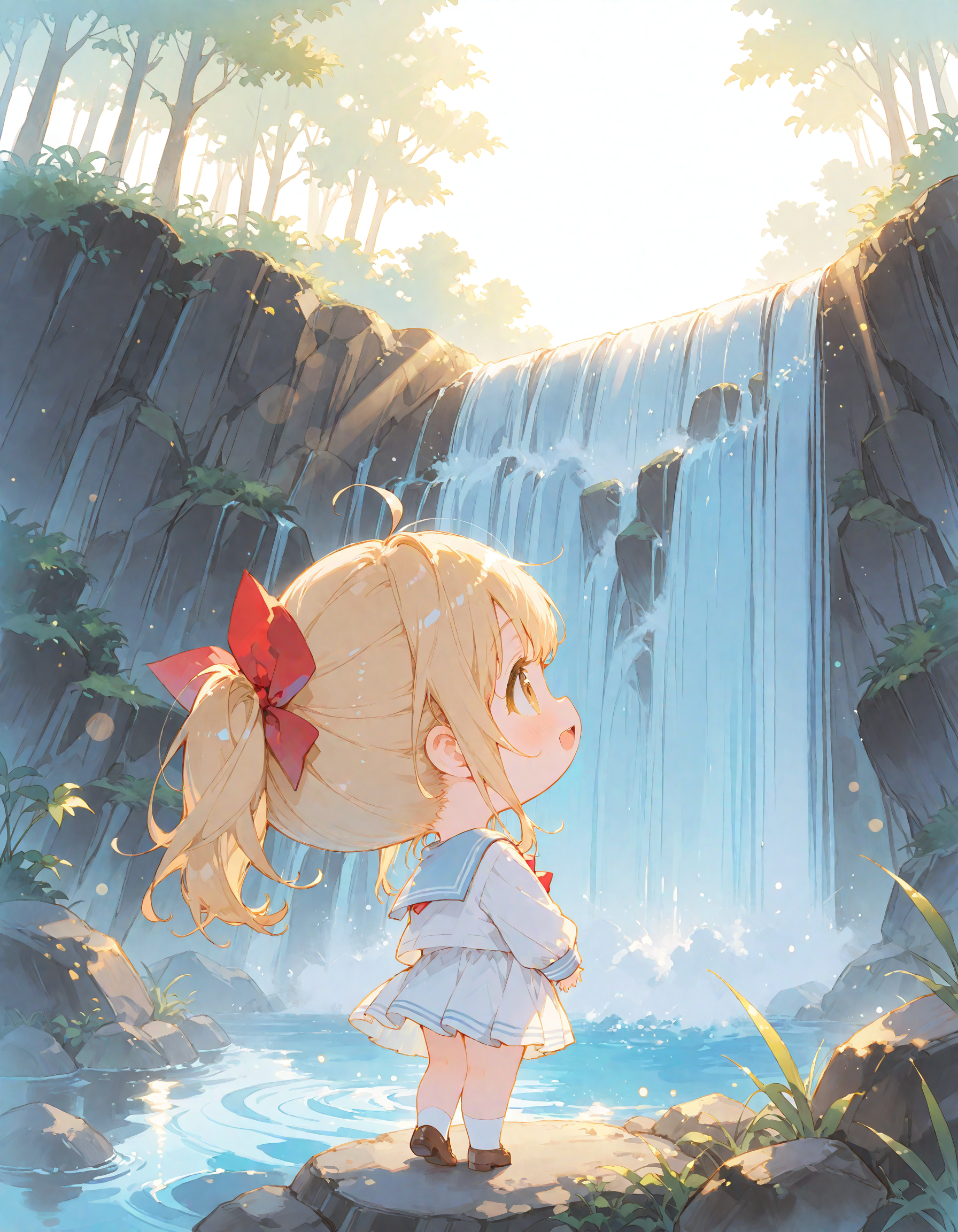 ちび金ポニテちゃんの冒険その12 | の人気AIイラスト・グラビア
