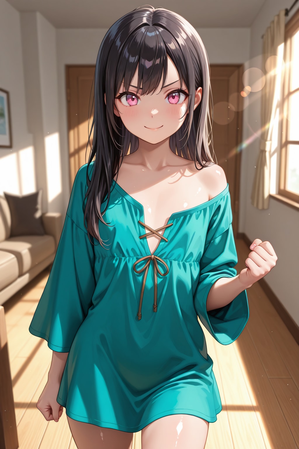「ちょっとぶかぶかだけど可愛いでしょ！」 | の人気AIイラスト・グラビア