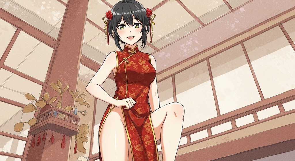 チャイナドレスの少女⑩