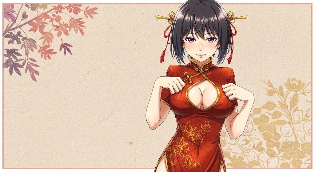 チャイナドレスの少女⑩