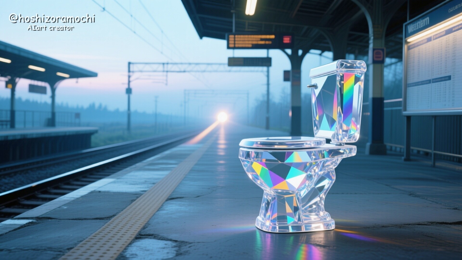 💎最終列車を待つクリスタルの停車駅