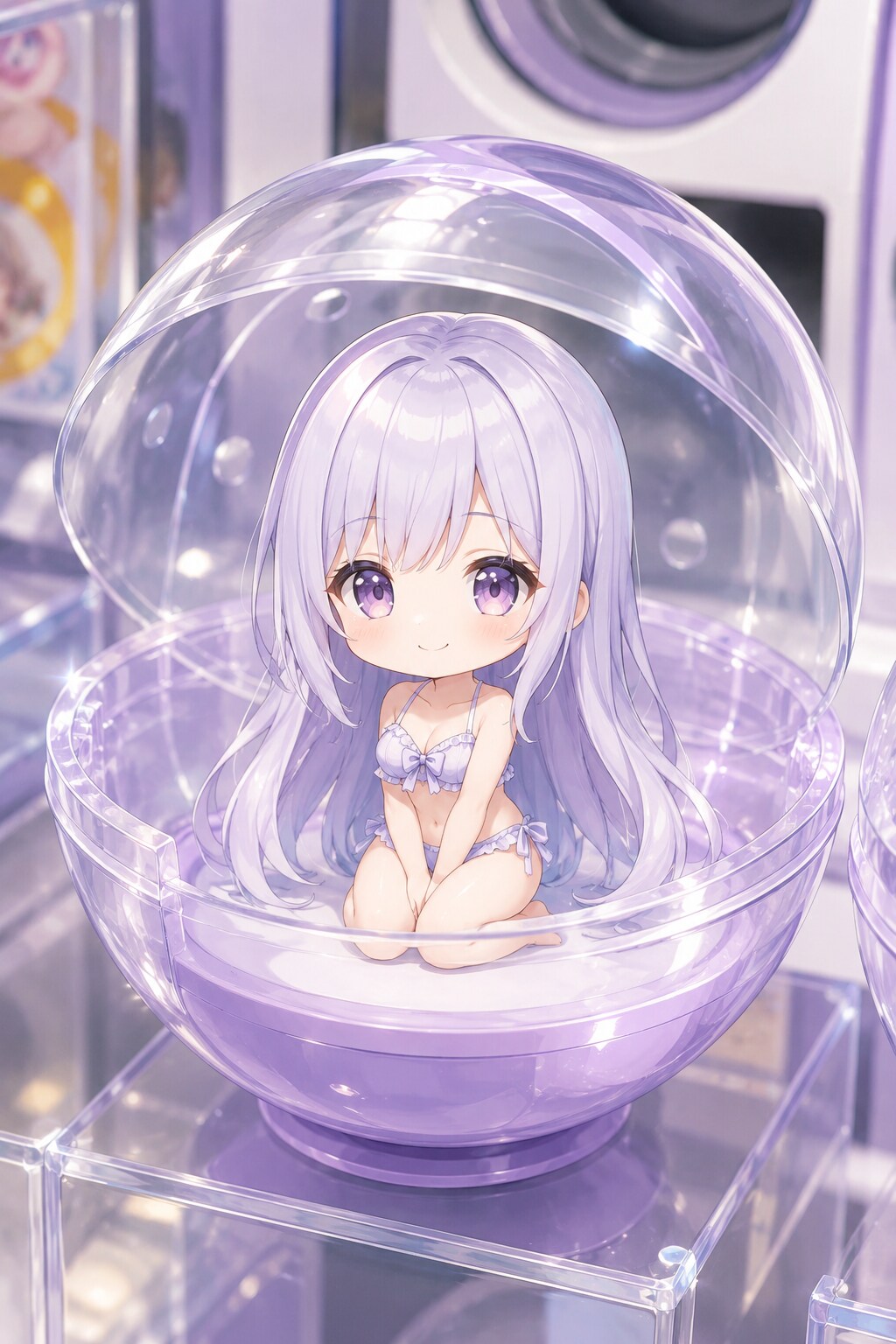UL新モデルDUPAちゃんをカプセルに入れたよ