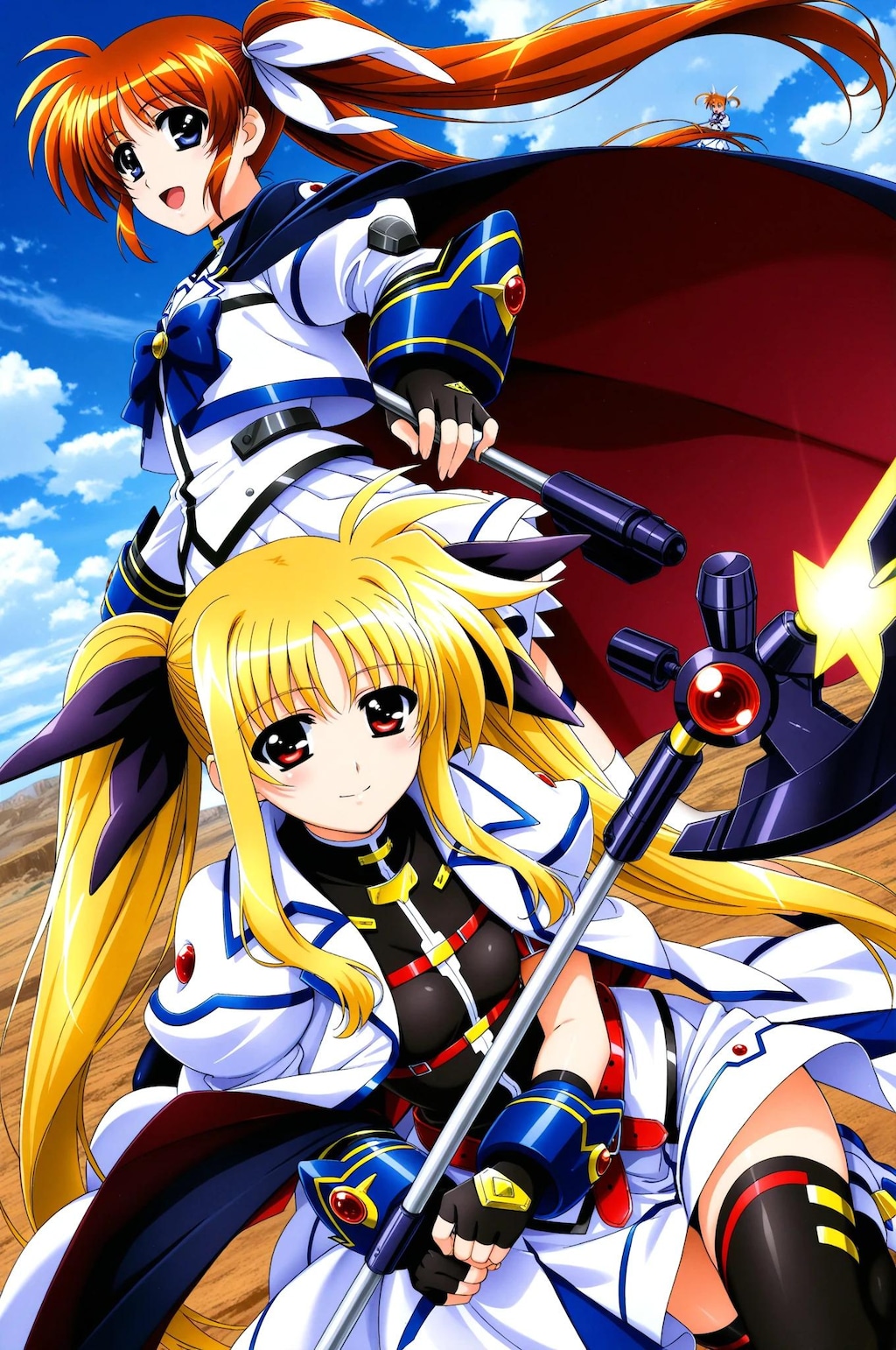 フェイト➡　なのはと・・・