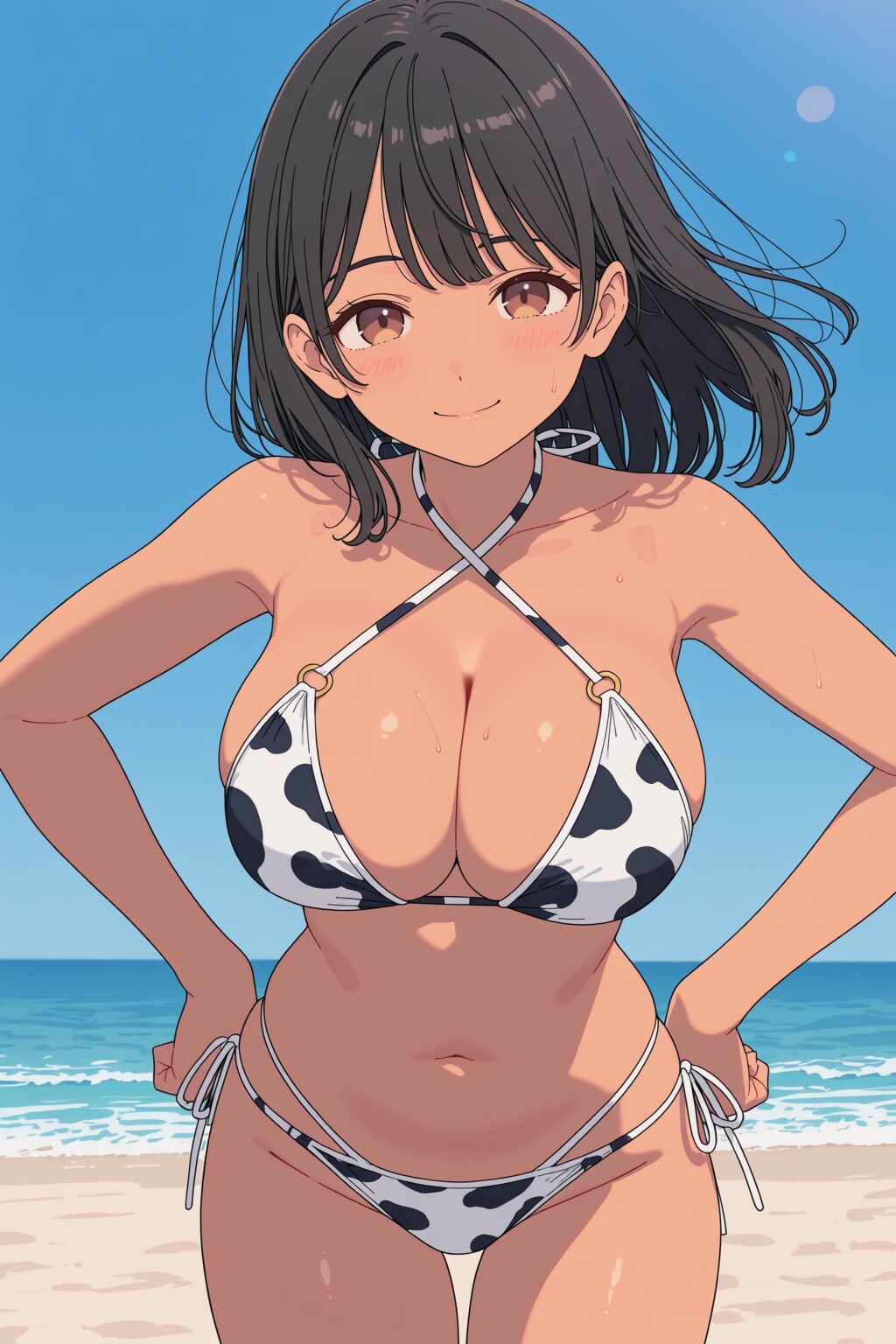 牛柄ビキニ　その２