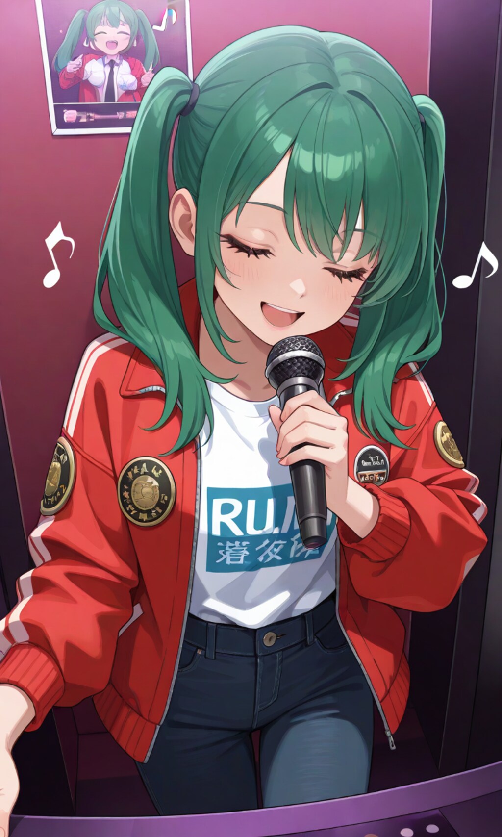 あおい、歌いまぁ〜す🎵