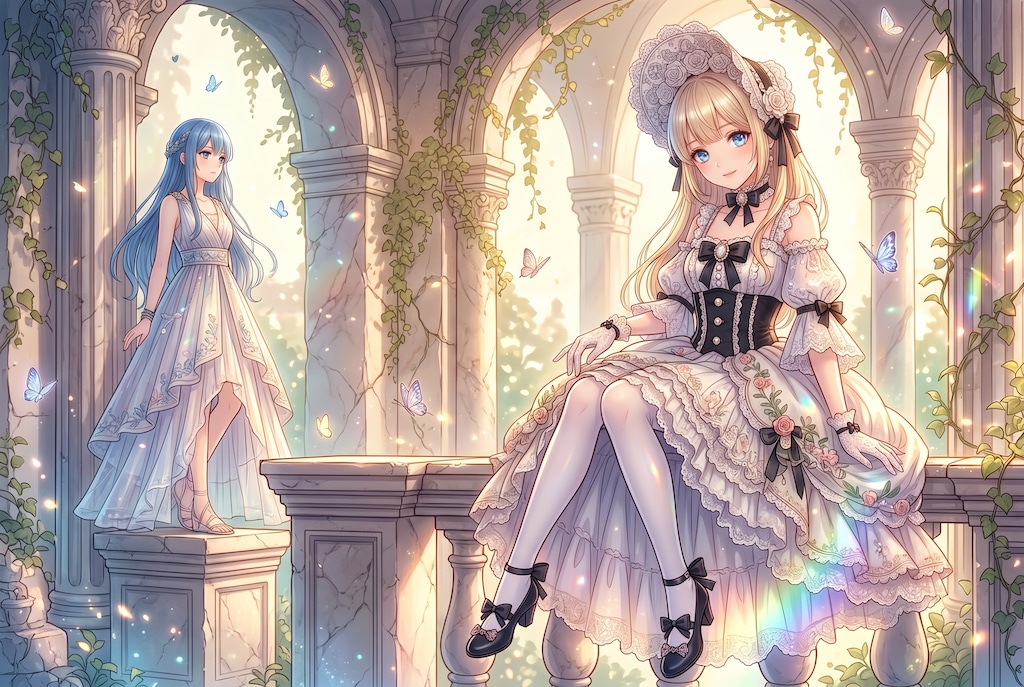 永遠の光庭に舞う姫