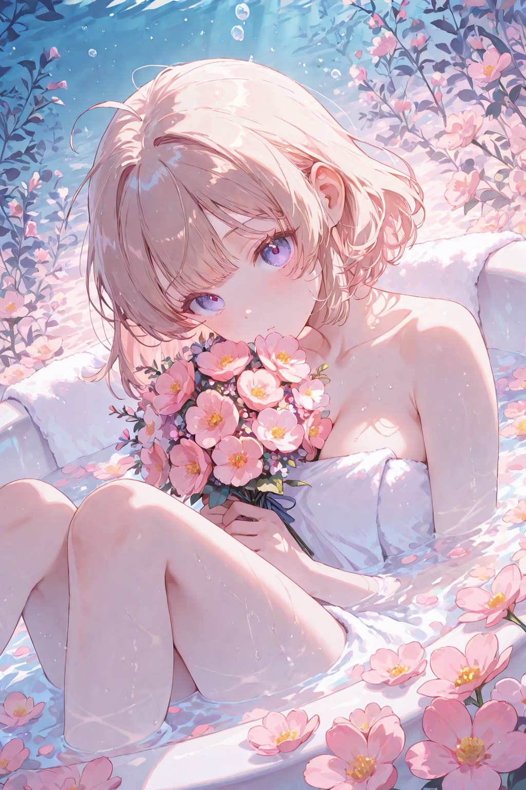 花束を君に | の人気AIイラスト・グラビア
