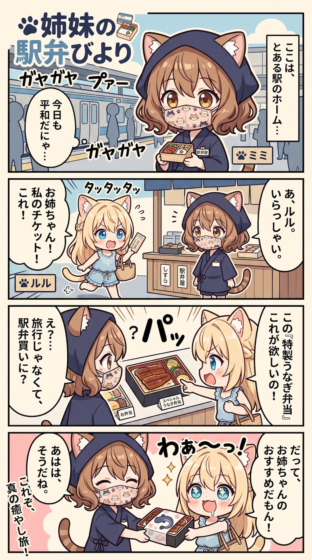 特急ねこ弁 +おまけ🐾
