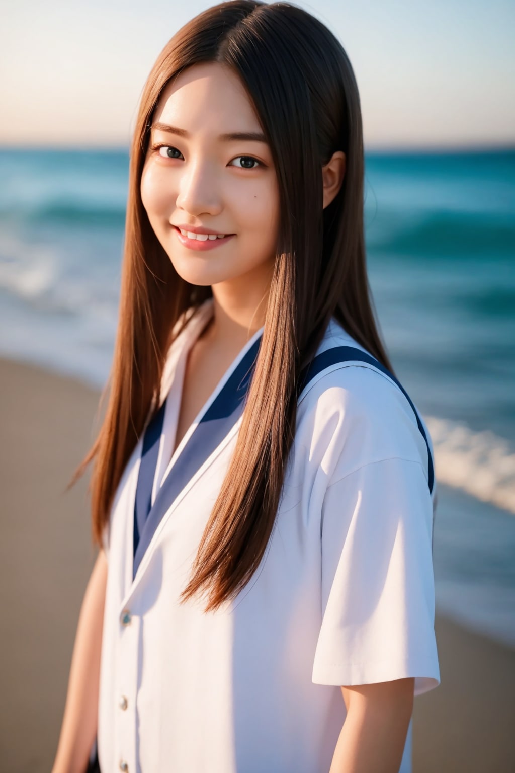 海辺の君１６９ | の人気AIイラスト・グラビア