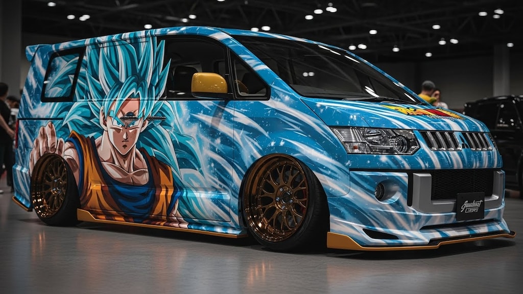 デリカドラゴンボール痛車