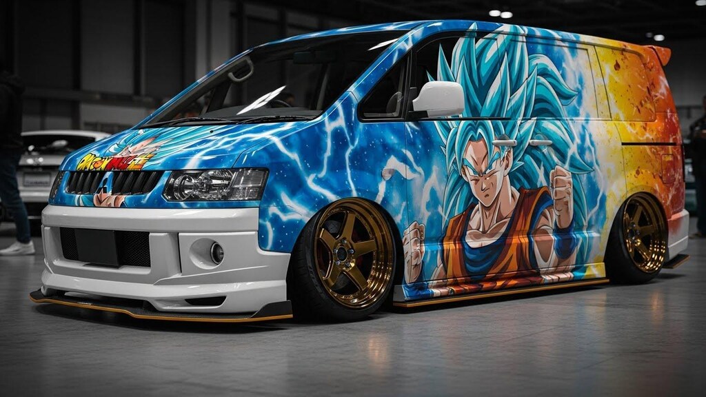 デリカドラゴンボール痛車