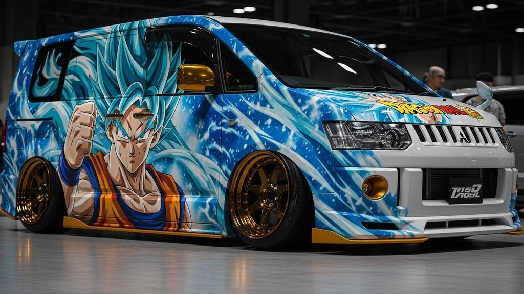 デリカドラゴンボール痛車