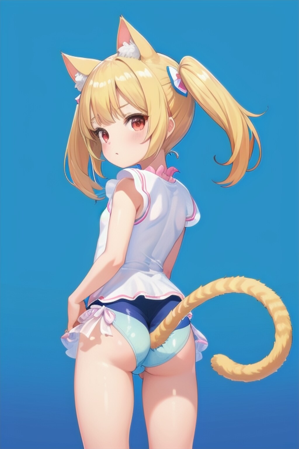 猫耳ツインテールとシッポの女の子 12
