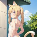猫耳ツインテールとシッポの女の子 12 6枚目