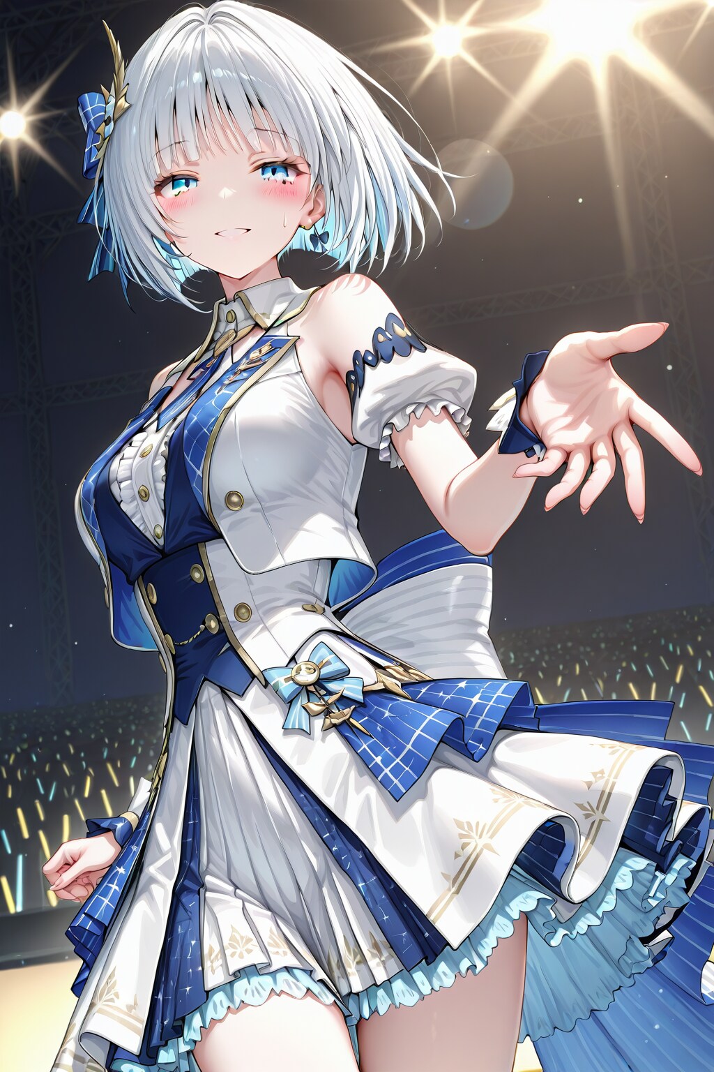 アイドルの夜空の約束 | の人気AIイラスト・グラビア