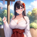 巫女さん 3枚目