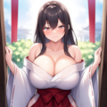 巫女さん 4枚目