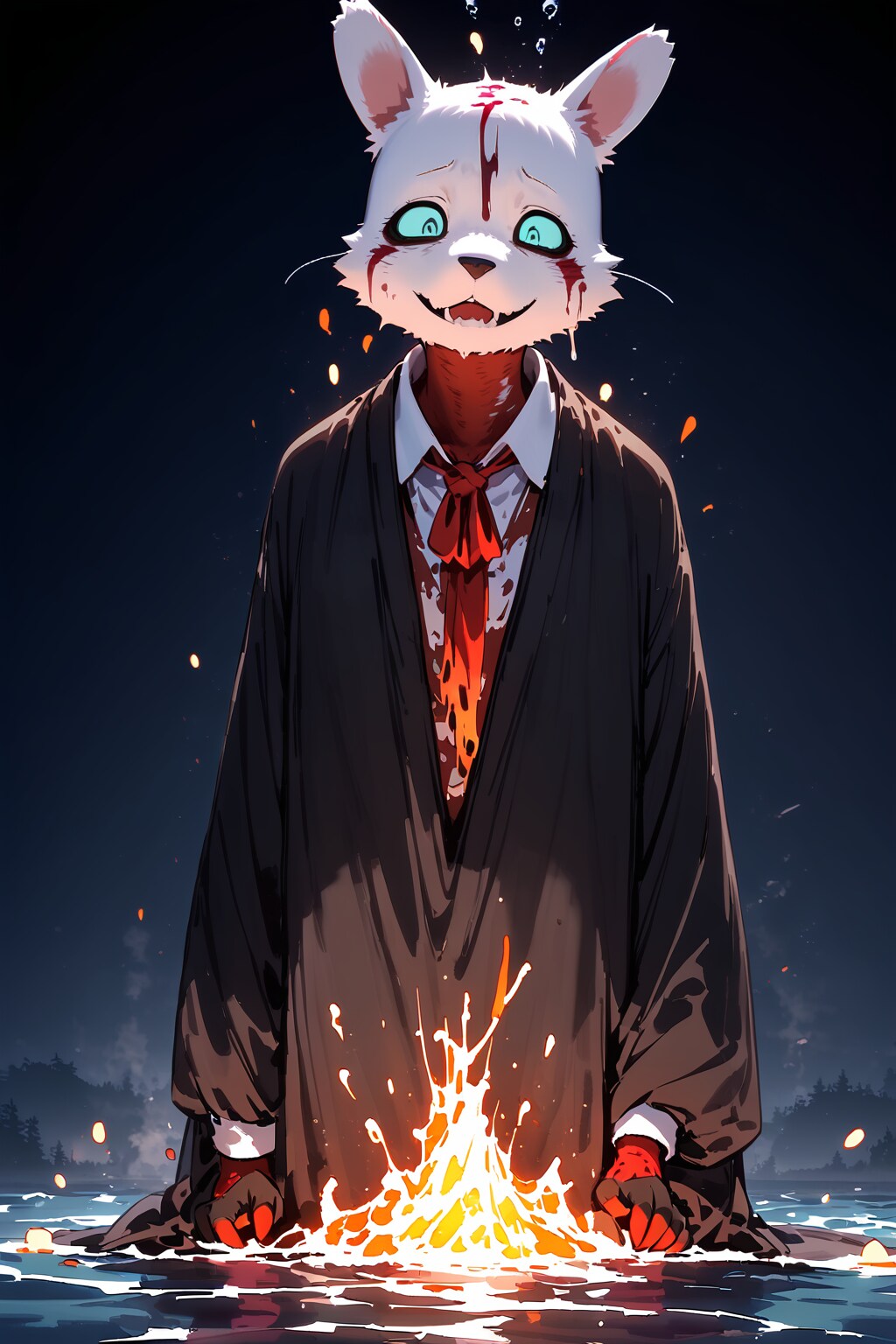 絶望兎は独白しながらランチを食べる 絶望結社NK