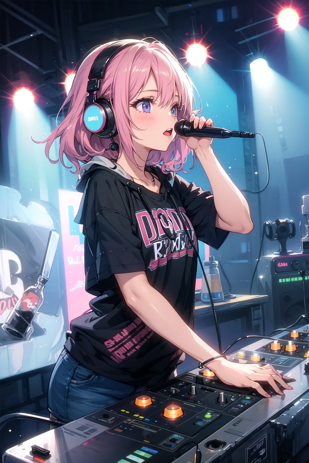 DJパフォーマンス | の人気AIイラスト・グラビア