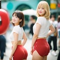 デニム姉妹(参考生成とdepth遊び) 7枚目