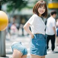 デニム姉妹(参考生成とdepth遊び) 3枚目
