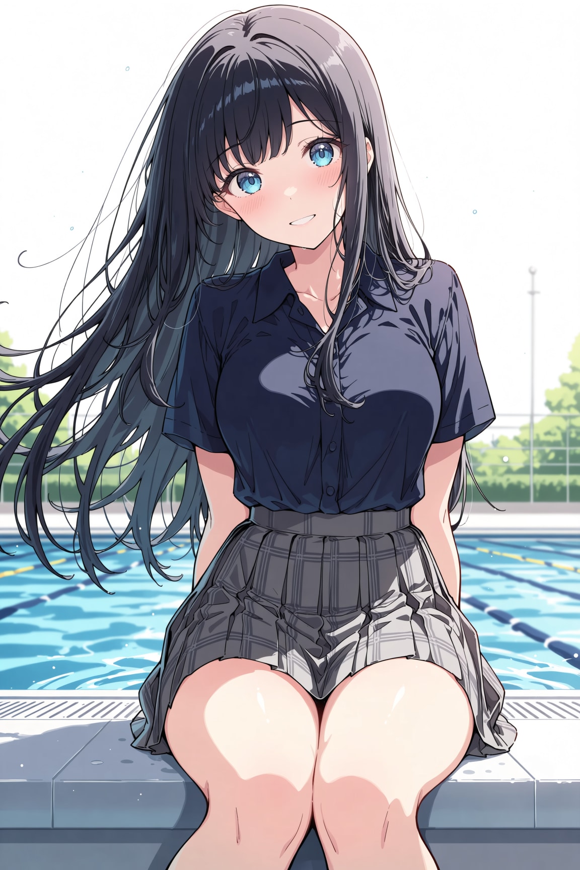 プールサイド