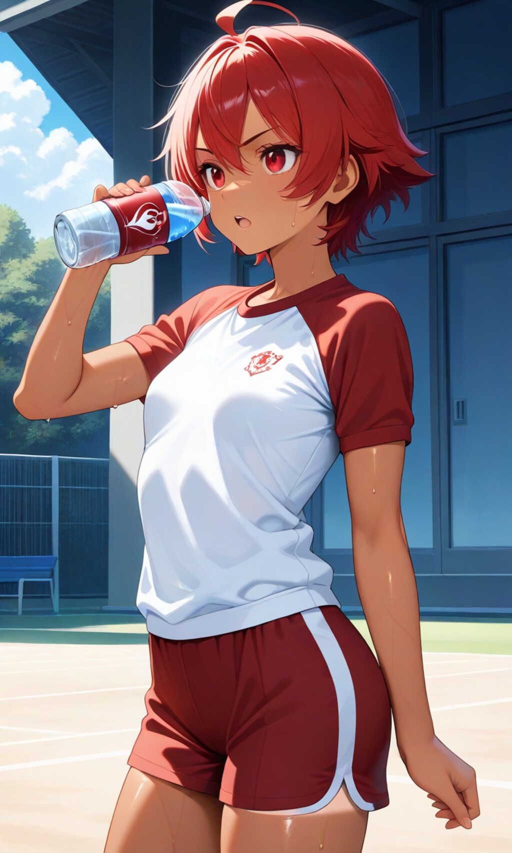 水分補給は大切だ