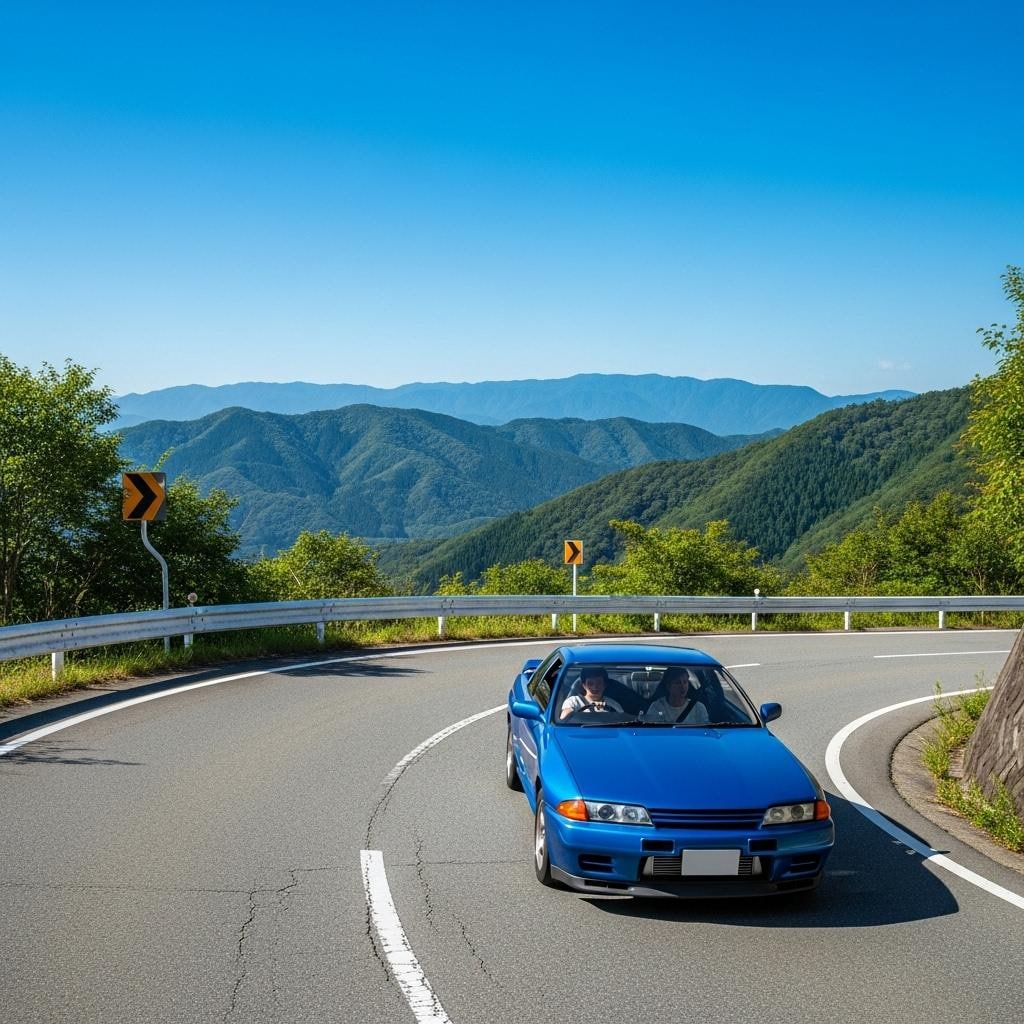 懐かしいドライブ　ケンメリ風