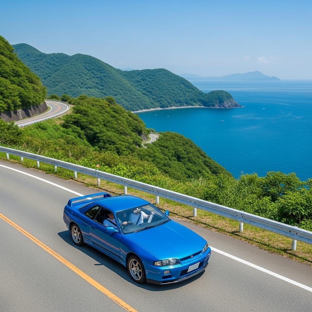 懐かしいドライブ　ケンメリ風