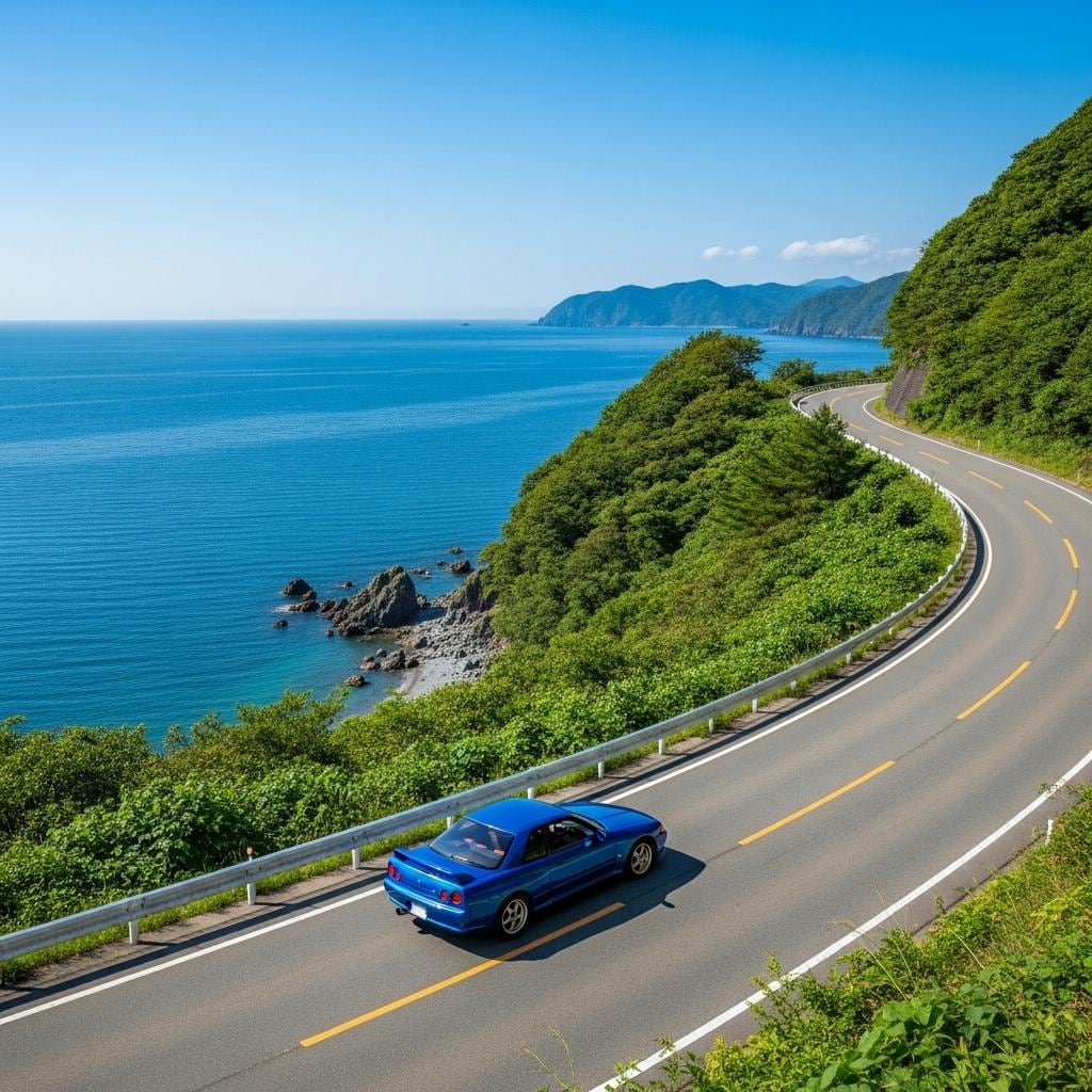 懐かしいドライブ　ケンメリ風