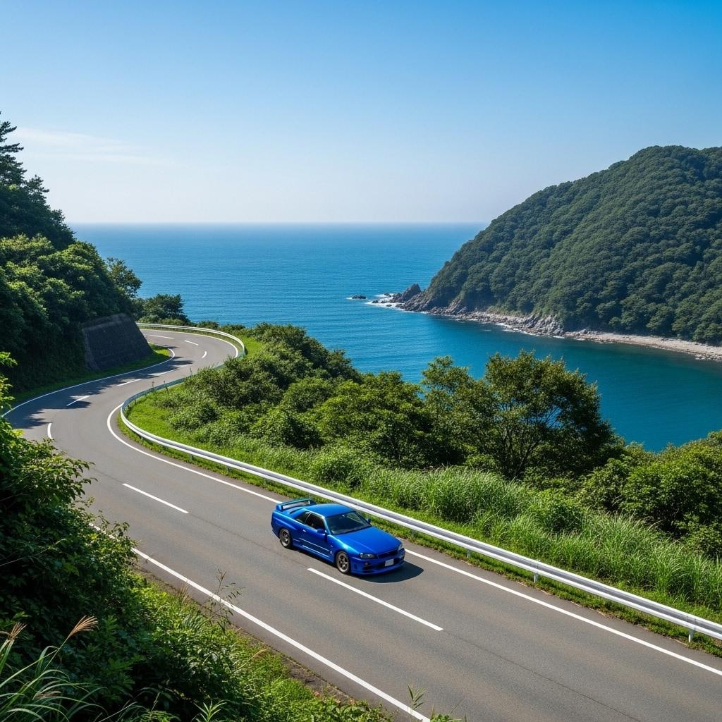 懐かしいドライブ　ケンメリ風