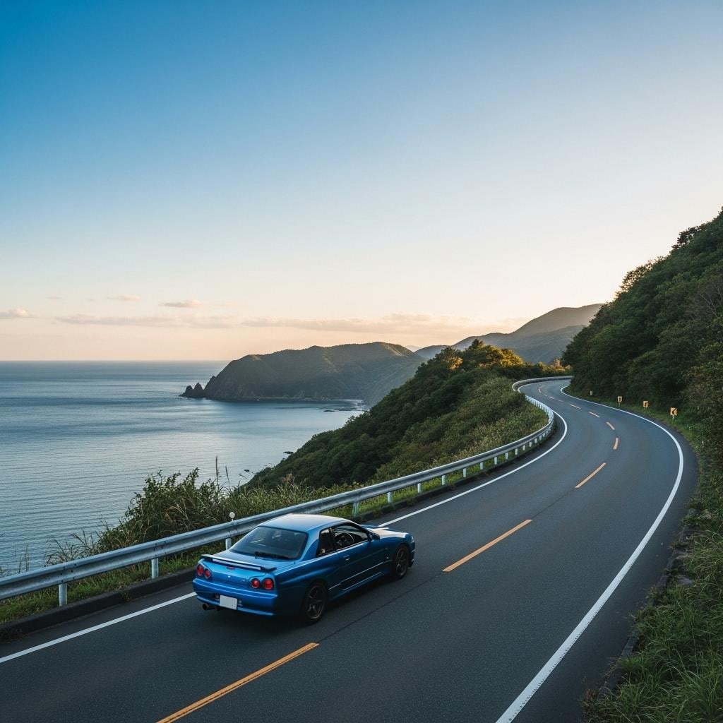 懐かしいドライブ　ケンメリ風