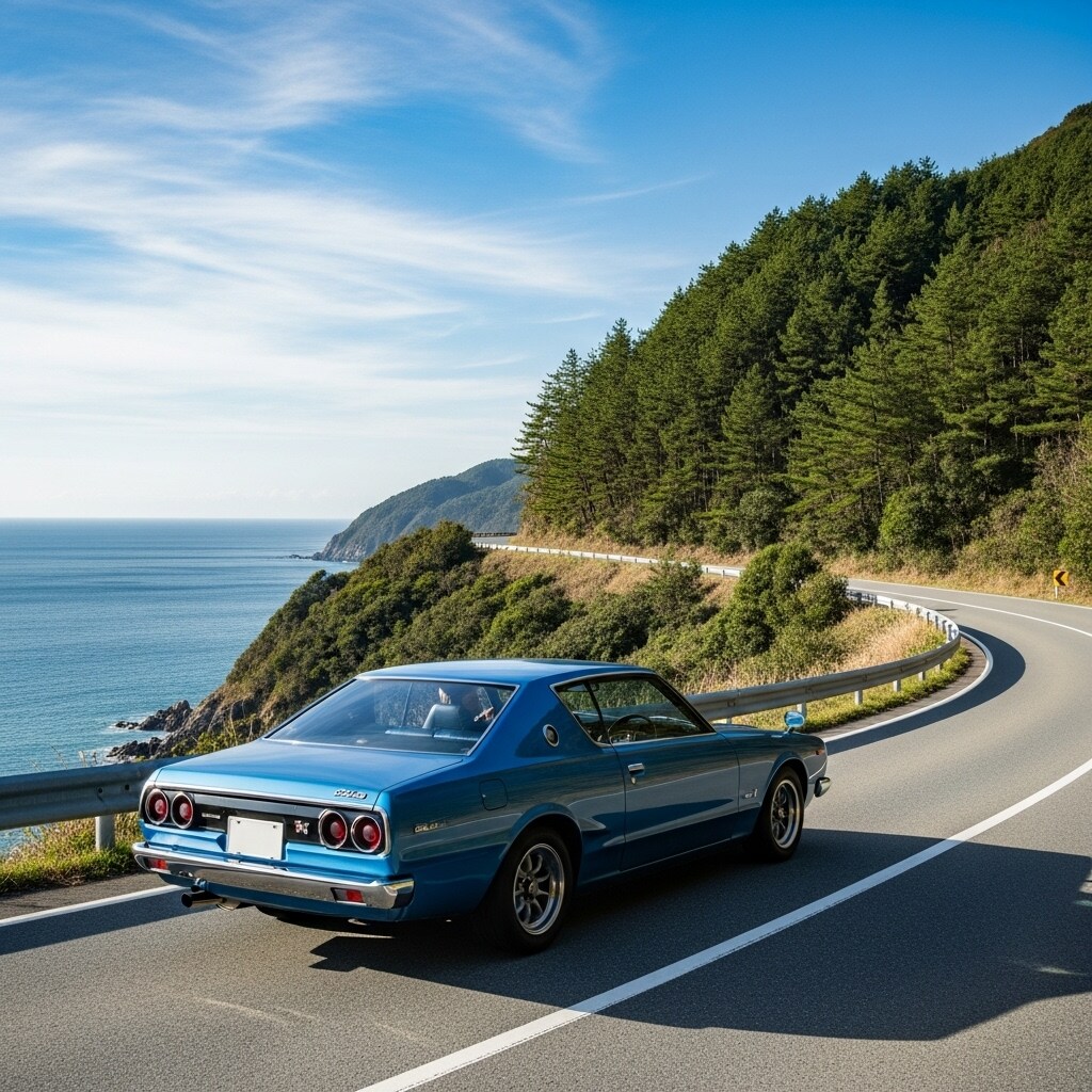 懐かしいドライブ　ケンメリ風 | の人気AIイラスト・グラビア