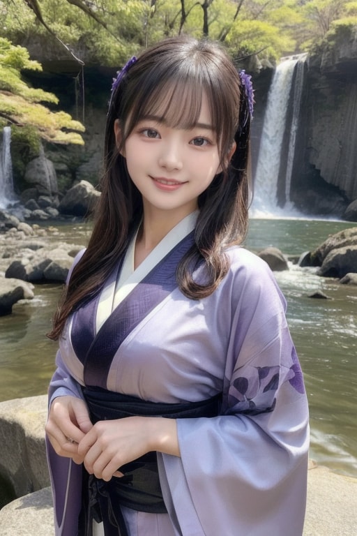 滝大好きっ娘ちゃん