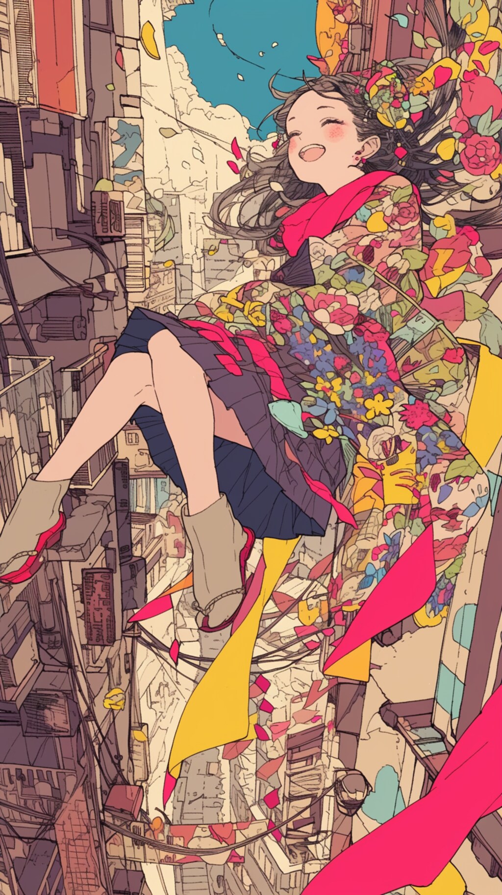 空に駆けるわたし色