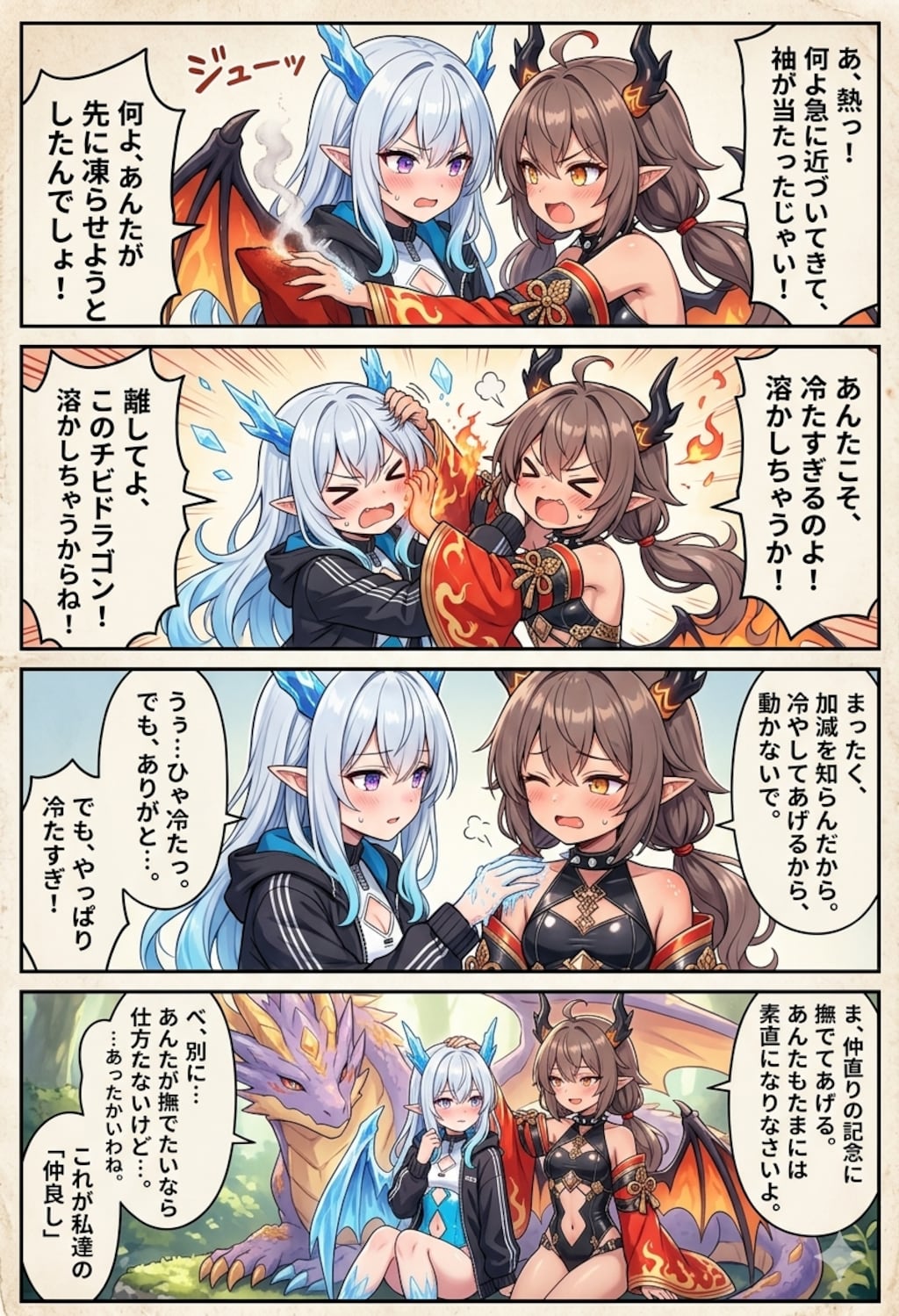 Geminiに漫画描かせてみた２