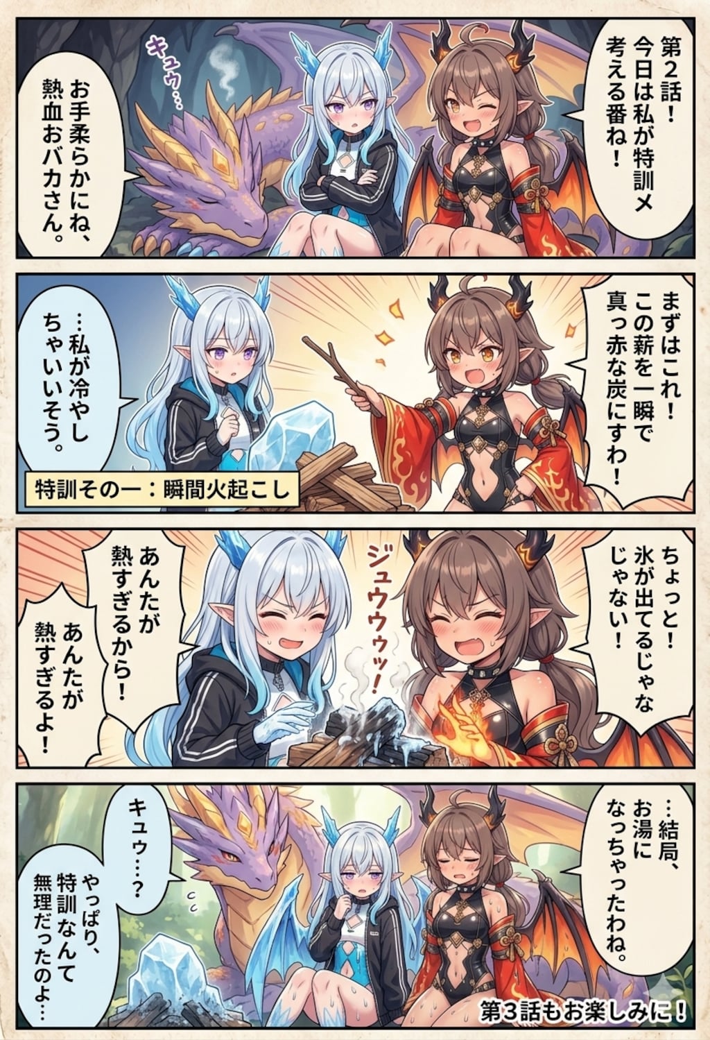 Geminiに漫画描かせてみた２