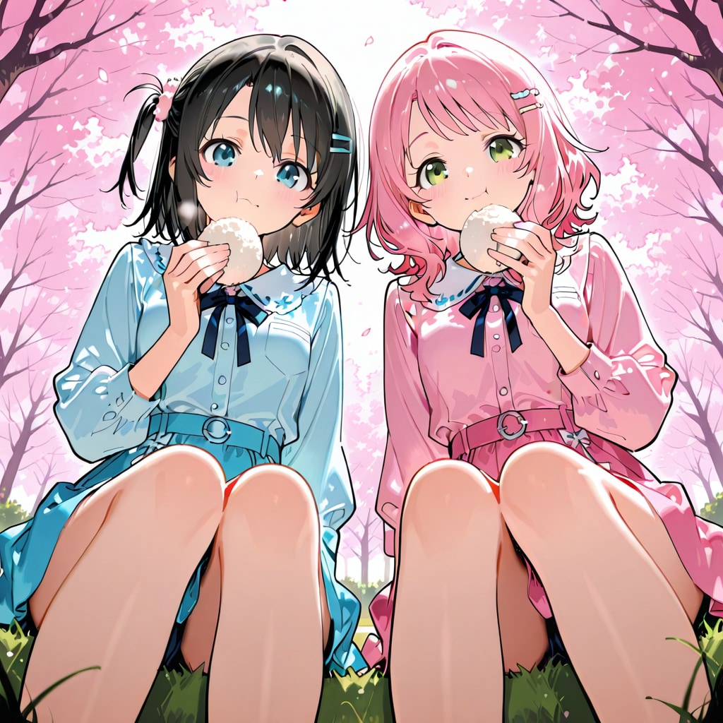 【All0402c4】今日のお花見（モデル: PHOENIX） | の人気AIイラスト・グラビア