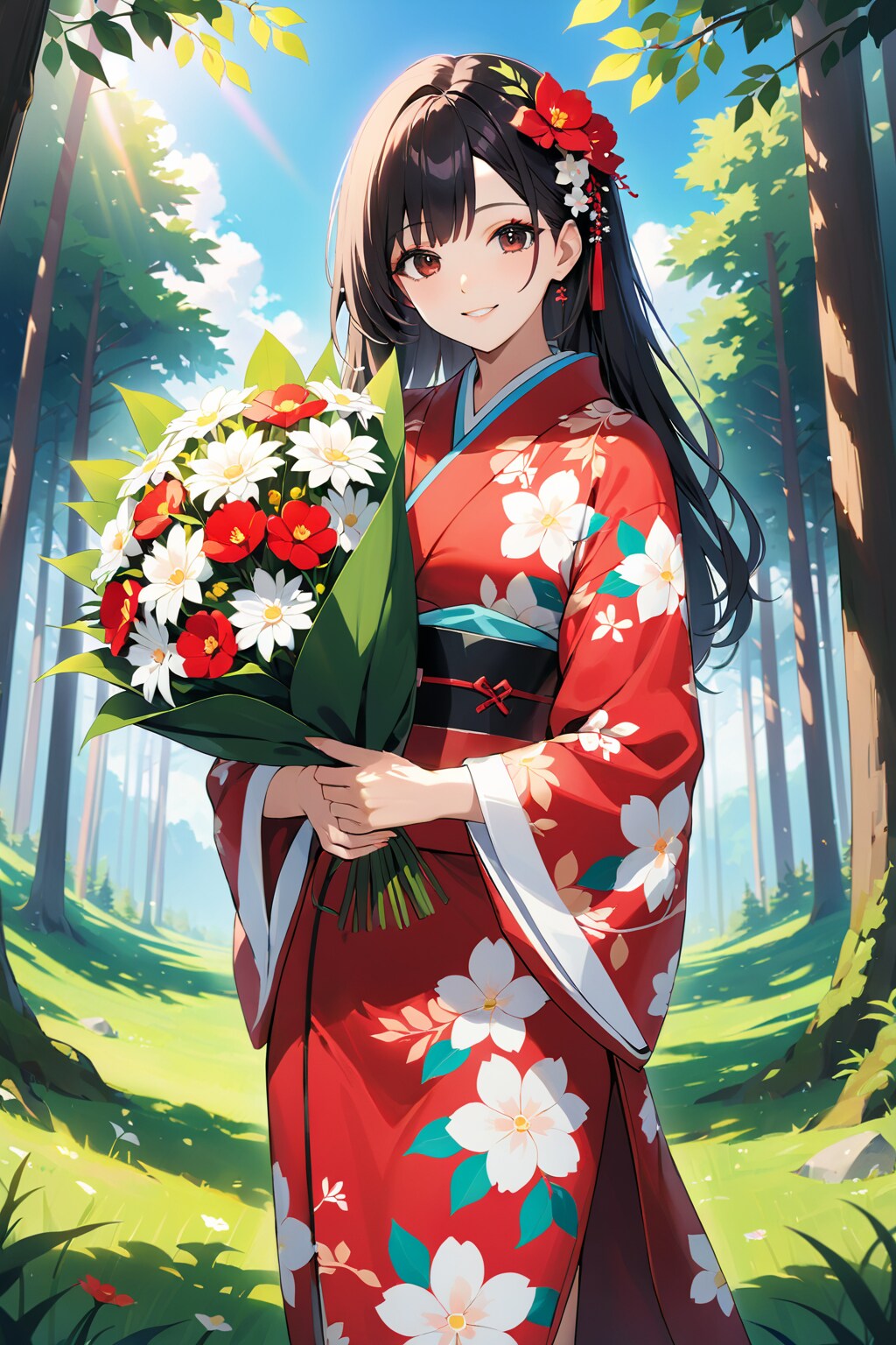 植物の精からのプレゼント | の人気AIイラスト・グラビア