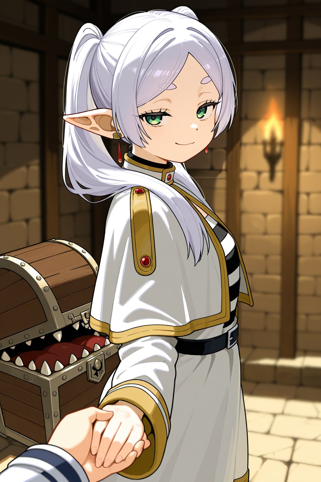 ミミックガチャに誘う師匠