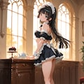 [12枚] メイドさん 2枚目