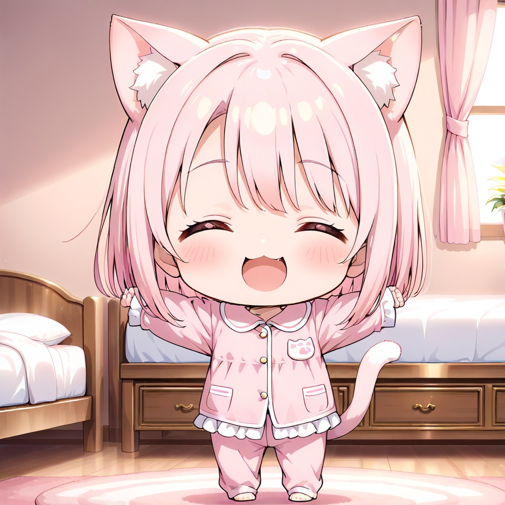 おはようにゃん💗 | の人気AIイラスト・グラビア